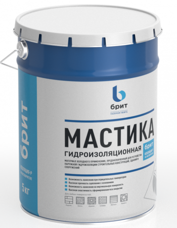 Мастика изоляционная битумно-полимерная «Брит» Изоляция Р