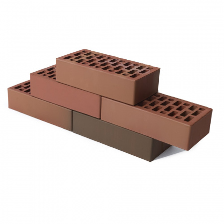 Кирпич кладка бордо гладкий Braer по недорогой цене в Екатеринбурге